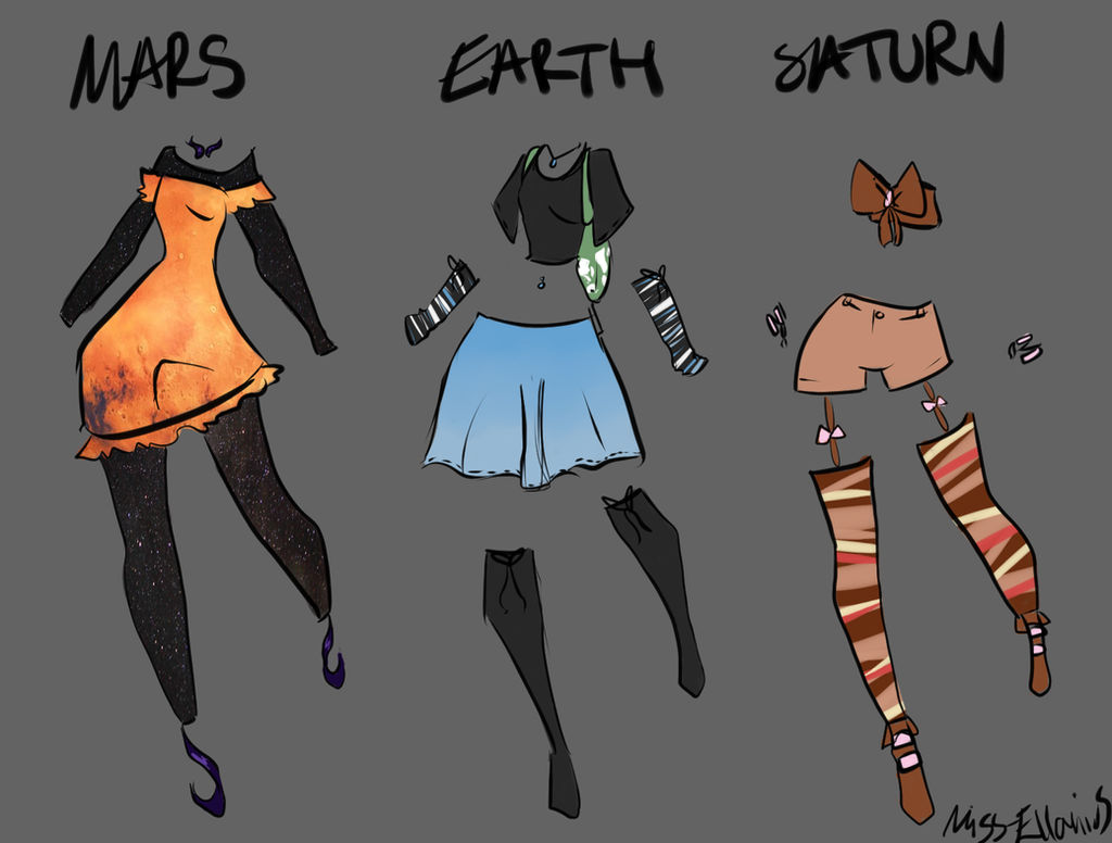 Planet outfits