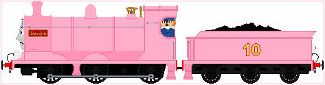 Pink Engine Drawing Douglas the Pink Engine by TankEngineNo1 on DeviantArt