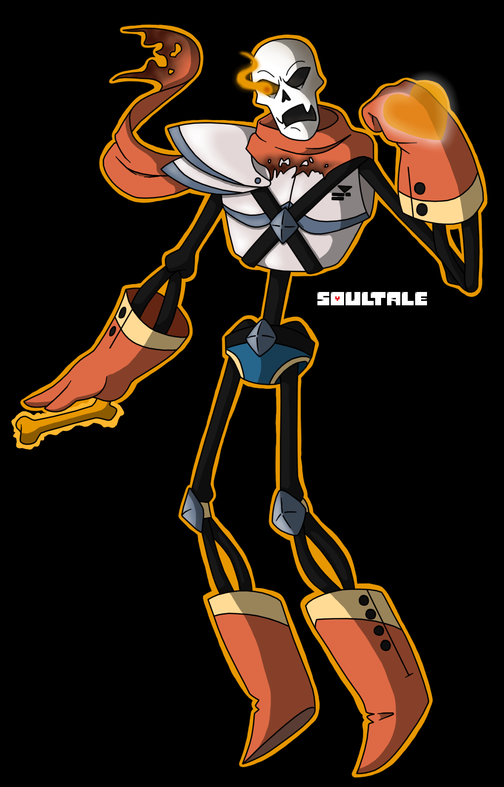 ButtonTale sans and papyrus by Galaxi-Kumu on DeviantArt