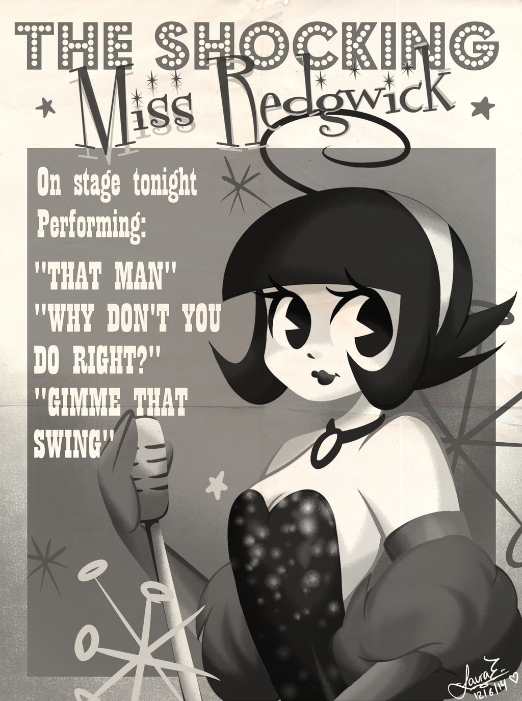 The Shocking Miss Tina Redgwick!