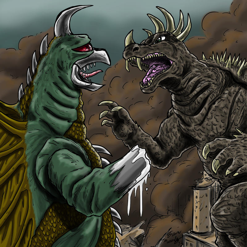 images Godzilla Vs Anguirus 2004 anguirus vs gigan godzilla at world s