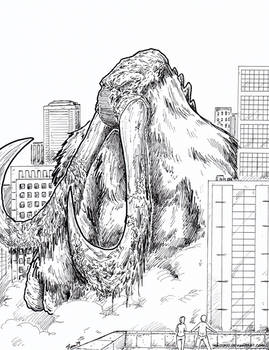 Kaiju Coloring Book: Titan Behemoth