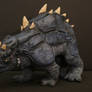 Kaiju Toybox: Rhinosaurus Custom, Godzilla Cartoon