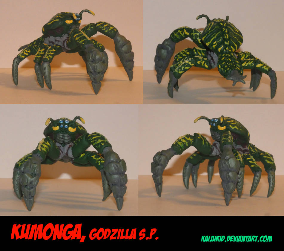 Komunga Kaiju Toybox: Kumonga Custom, Godzilla S.P by KaijuKid on DeviantArt