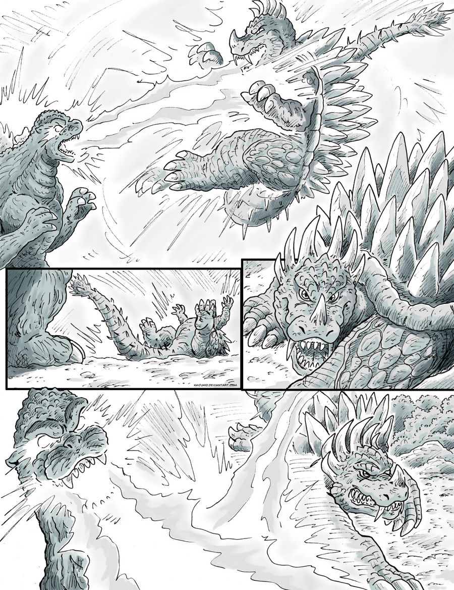 Godzilla The Ride Deviantart Godzilla Triumphant, Page 24 by KaijuKid on DeviantArt