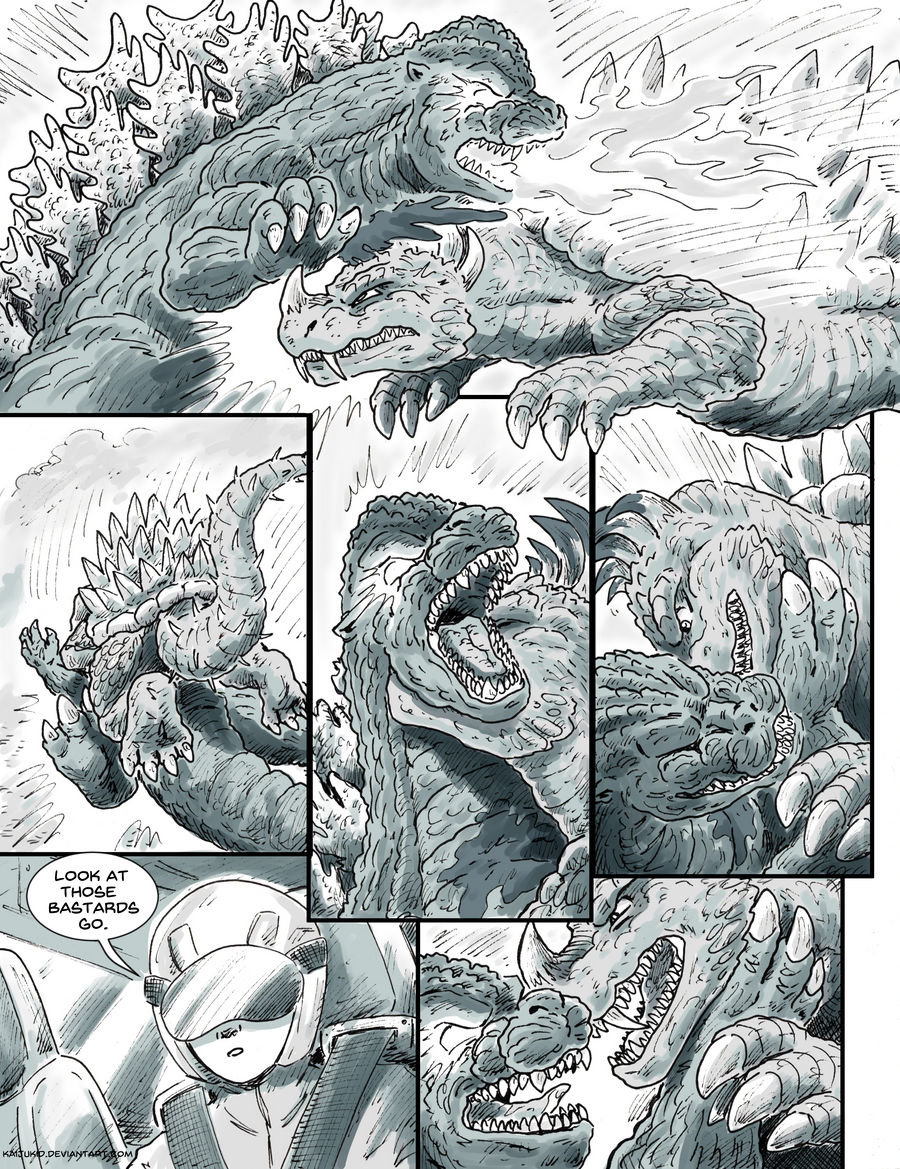 Godzilla The Ride Deviantart Godzilla Triumphant, Page 25 by KaijuKid on DeviantArt