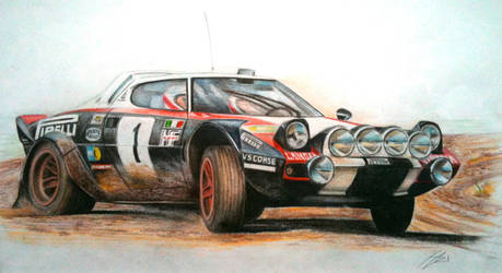 Lancia Stratos in Action