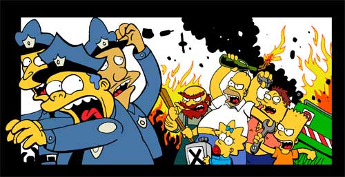 riot in springfield