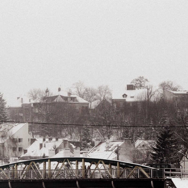 cityscape with a bridge