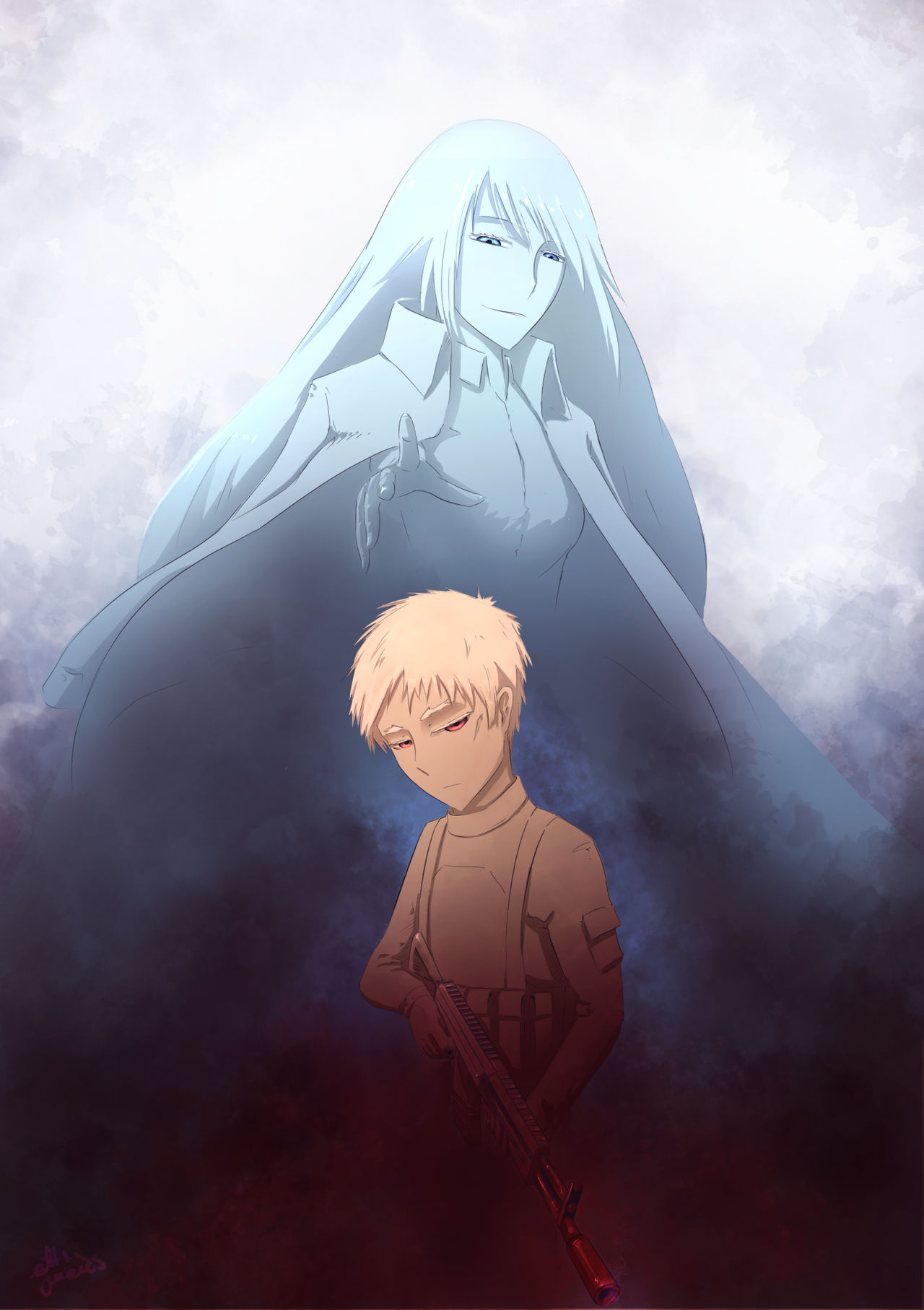 Fanart Jormungand By Attetmara On Deviantart Fanart Jormungand By Attetmara On Deviantart