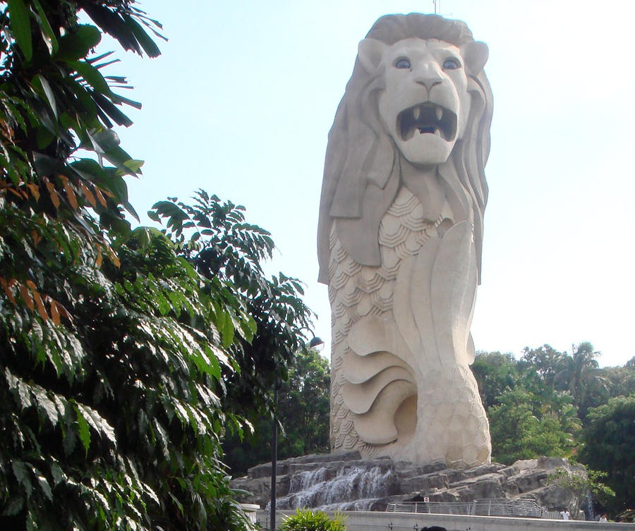 The Merlion by djintonik on DeviantArt