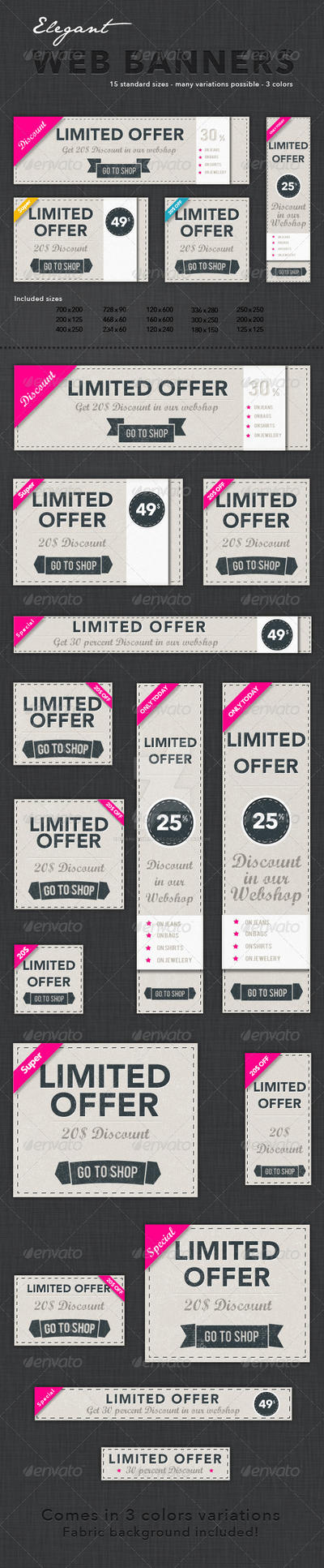 Elegant Web Banners