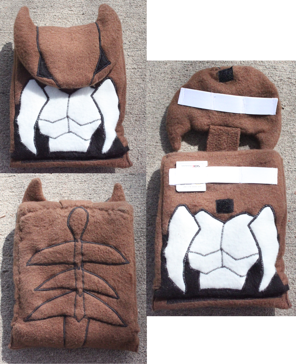 Kabutops 3DS Case by TheSleepyMonster on DeviantArt