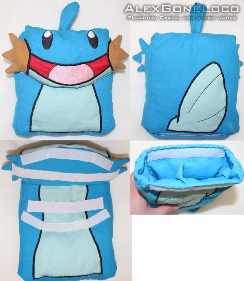 Mudkip 3DS XL Case by TheSleepyMonster on DeviantArt
