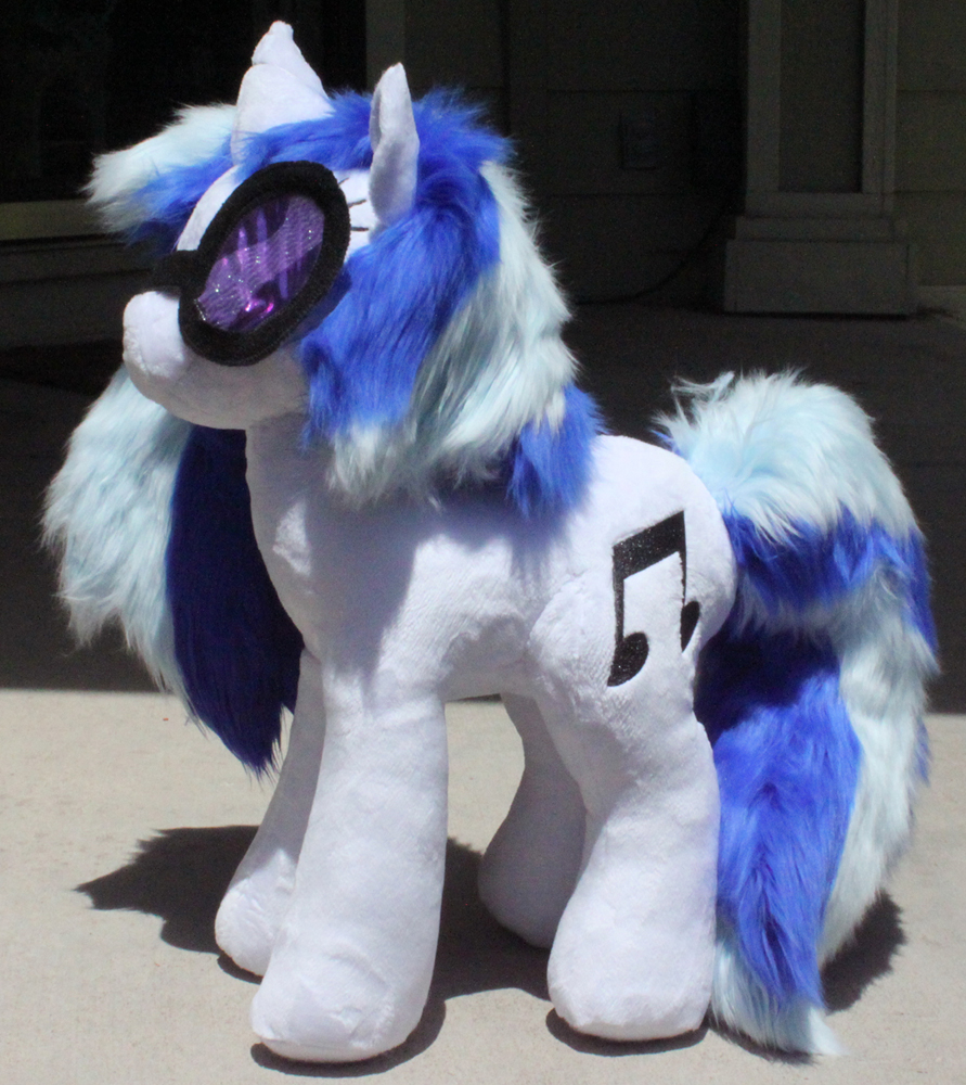 Vinyl Scratch Plush by TheSleepyMonster on DeviantArt