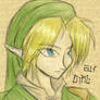 Ancient-looking Link Portrait