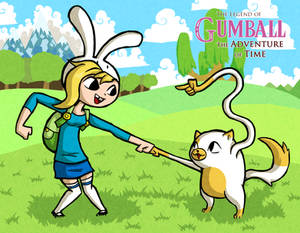 Wind Waker Style Fionna and Cake