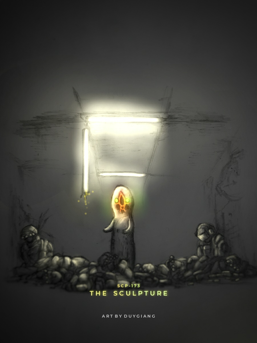 SCP-173 by Mentect on DeviantArt