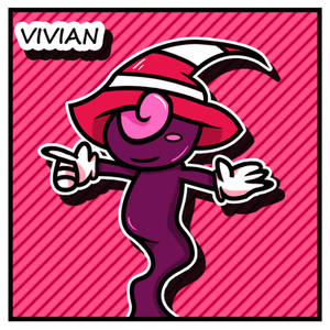 Vivian From Paper Mario and the thousand year door