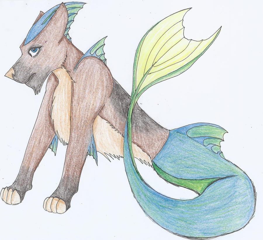 Mer-Dog by BlacK-Wolf-Of-Death on DeviantArt