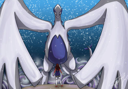 Vanadis and Lugia Wallpaper