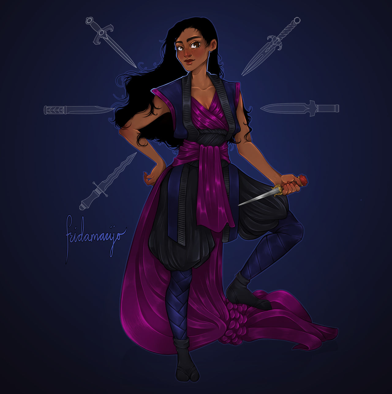 Inej Ravager Captain Inej by SilverVanadis on DeviantArt