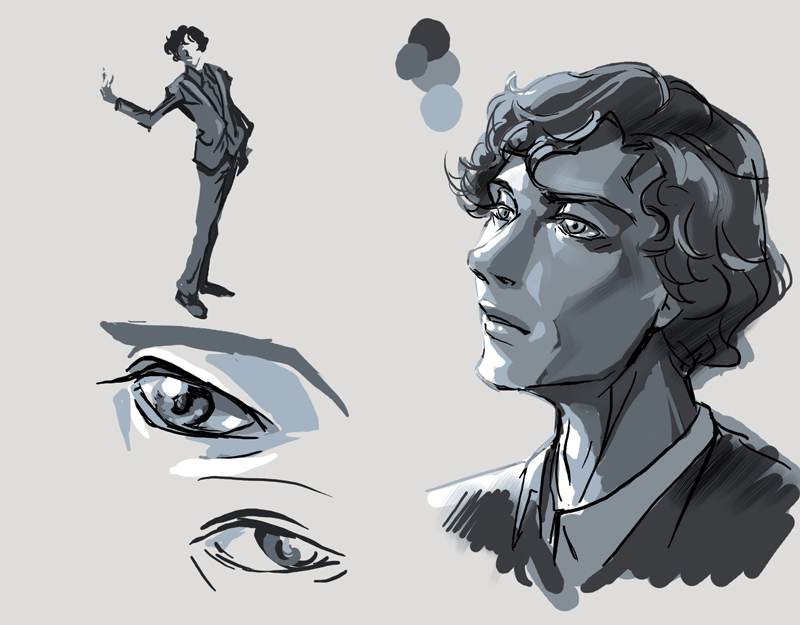 Sherlock fast sketch