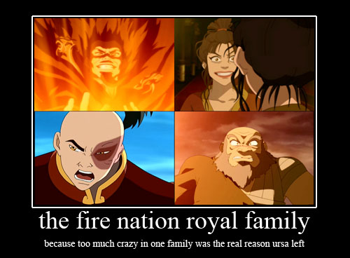 the fire nation royal family