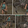 Lara Croft vs Giant Spider