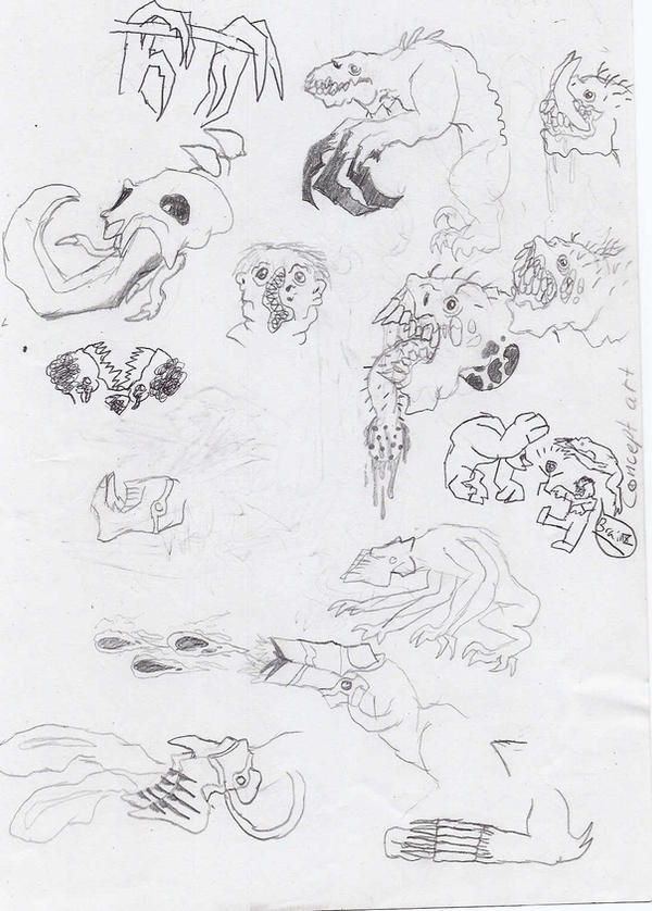 Evolution concept art by Kothoga12 on DeviantArt