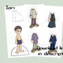 Digimon Paper Dolls - Cody