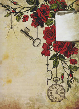 Flowers Key Clock