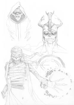 Mumm-Ra Concept Sketches 1