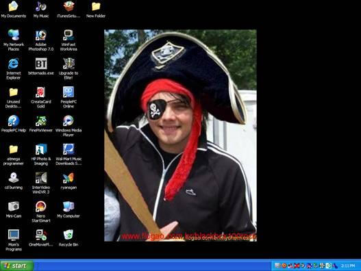 Gerard as a Pirate