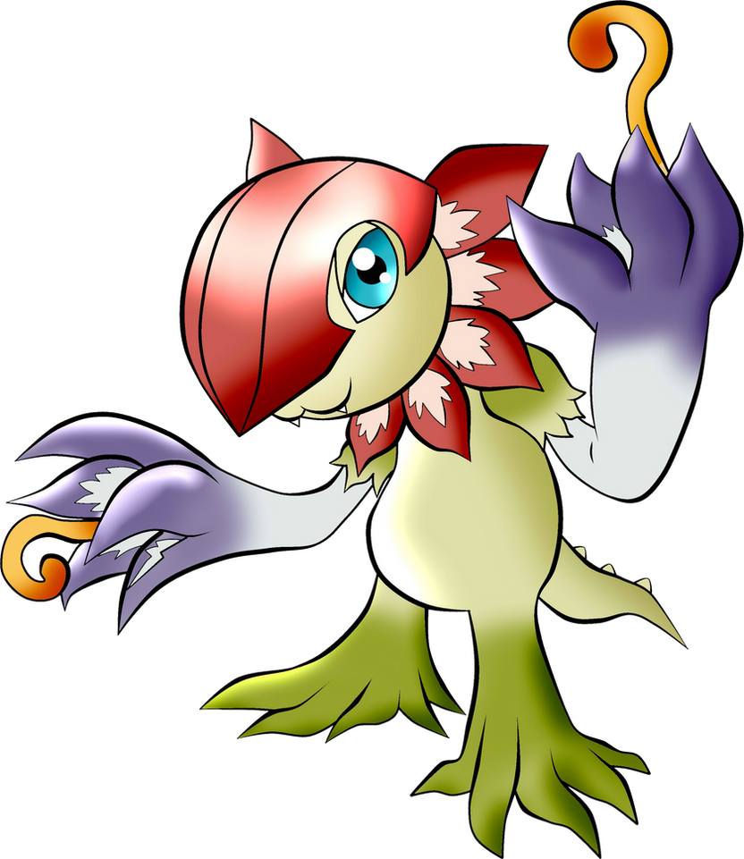 Floramon by ChisaruMurasaki12 on DeviantArt