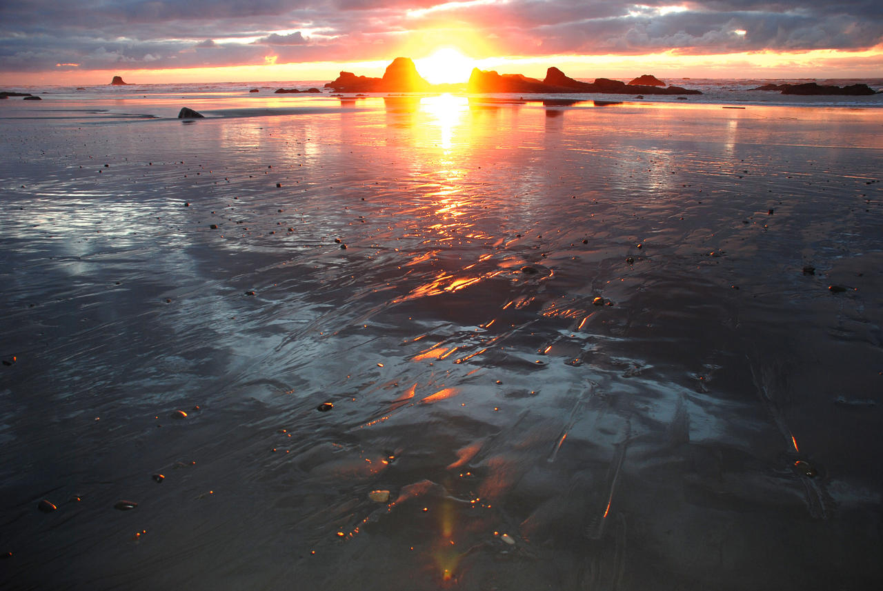 Ruby Beach Sunset