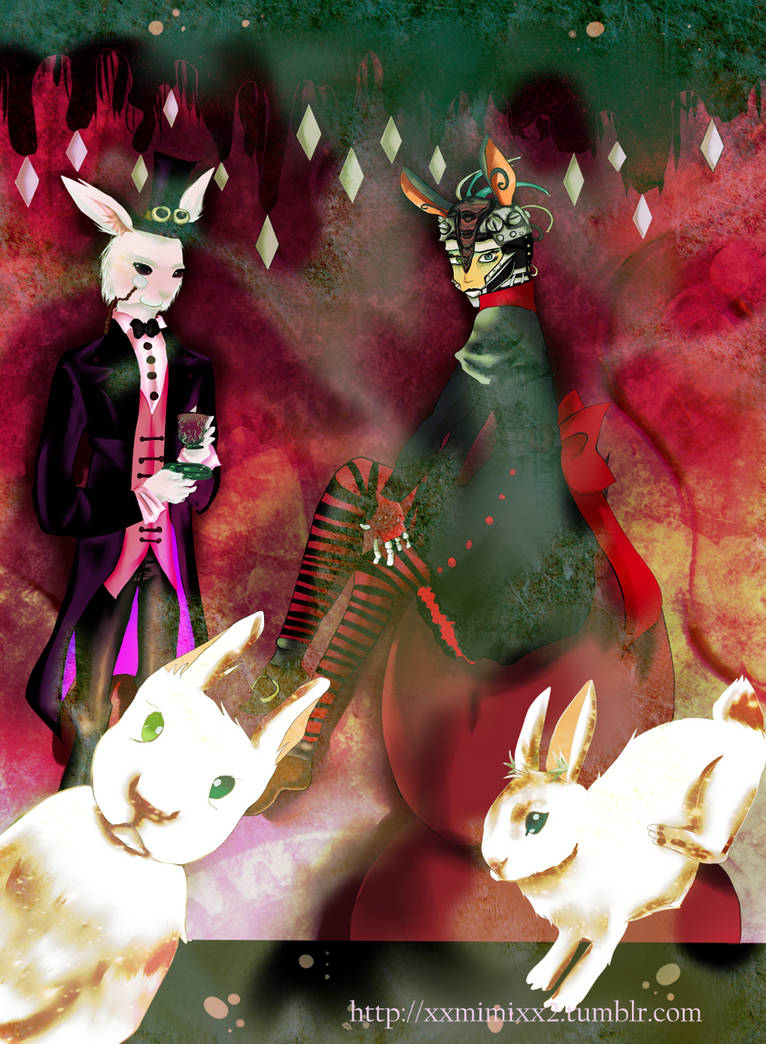 SPG Rabbit with Rabbit Servants by MimiSephora on DeviantArt
