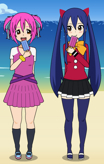 Yukiko Nakahara and Wendy Marvell