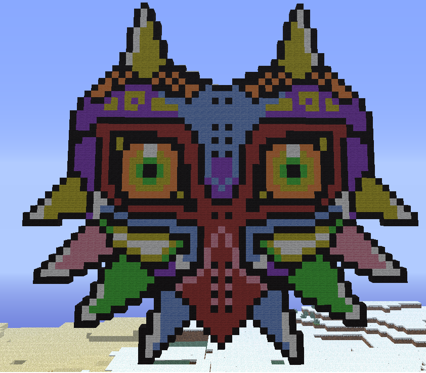 Majora's Mask Pixel Art :) by Mizzkitty456 on DeviantArt