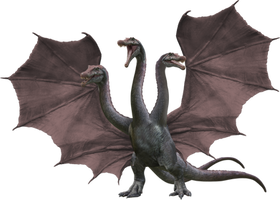 (Cursed image) Spinosaurus Jp3 King ghidorah