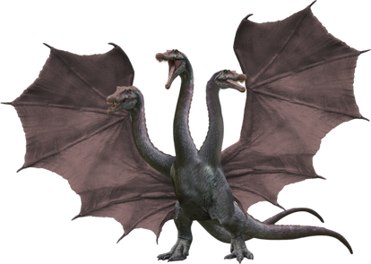 (Cursed image) Spinosaurus Jp3 King ghidorah