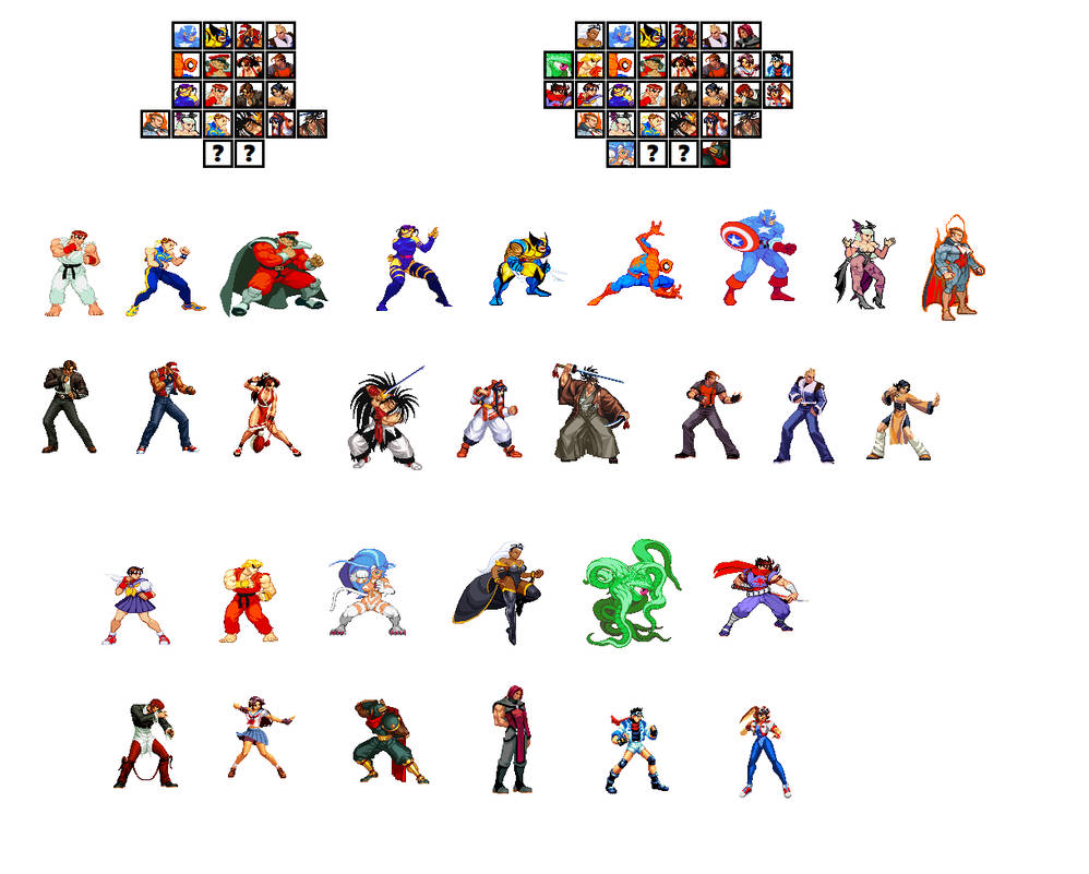 Capcom VS SNK by Aouli95 on DeviantArt