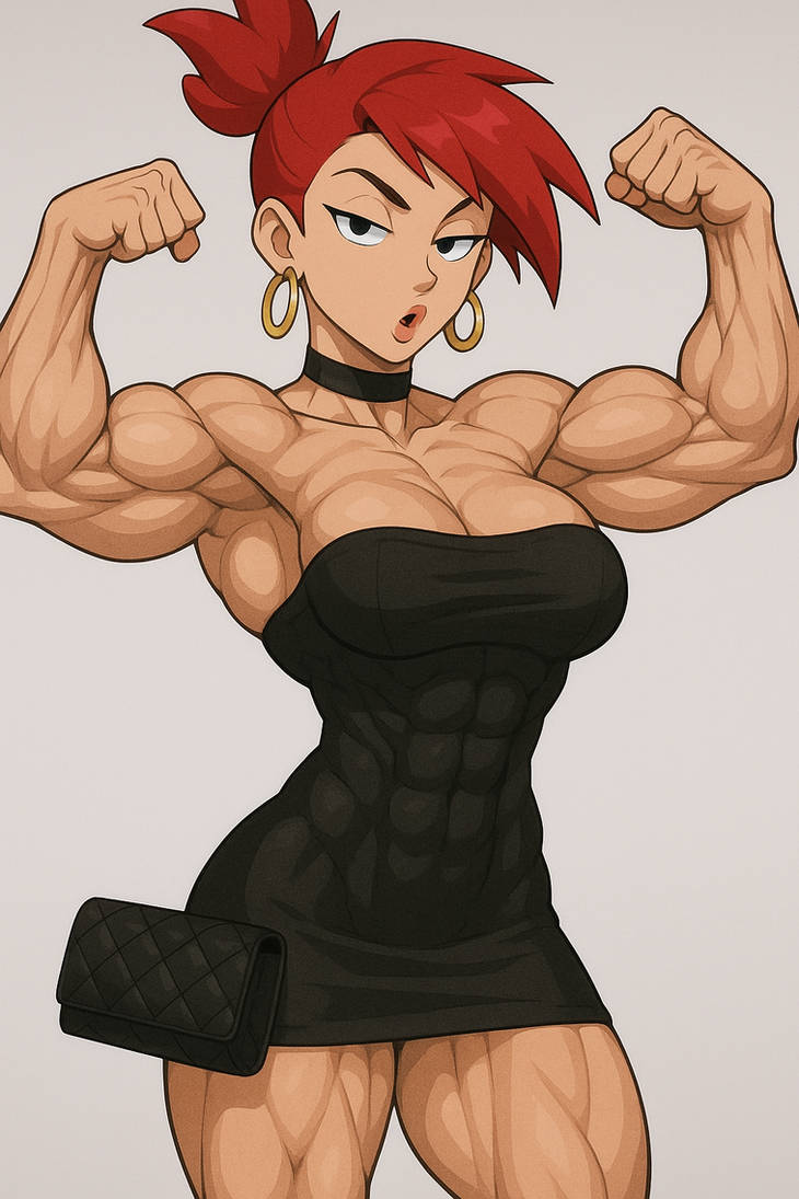 Muscle Franmie Ritualist Deviantart Frankie foster muscle growth 3 by lilinxer on DeviantArt