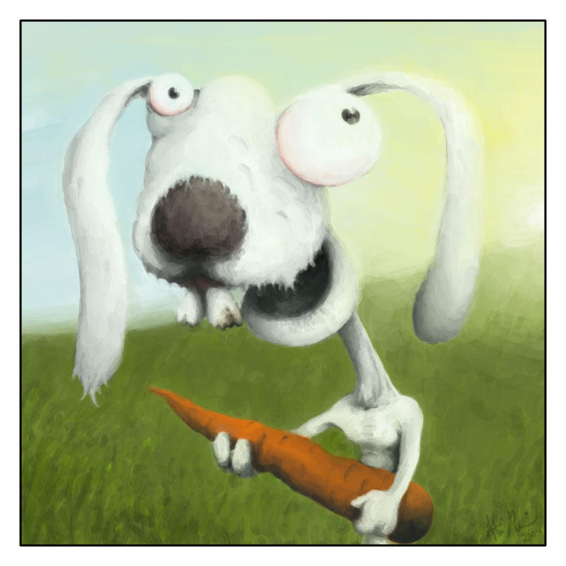 Morning Bruce Rabbit Bruce Bunny by akeman on DeviantArt