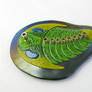 Fused Glass Trilobite Menorah