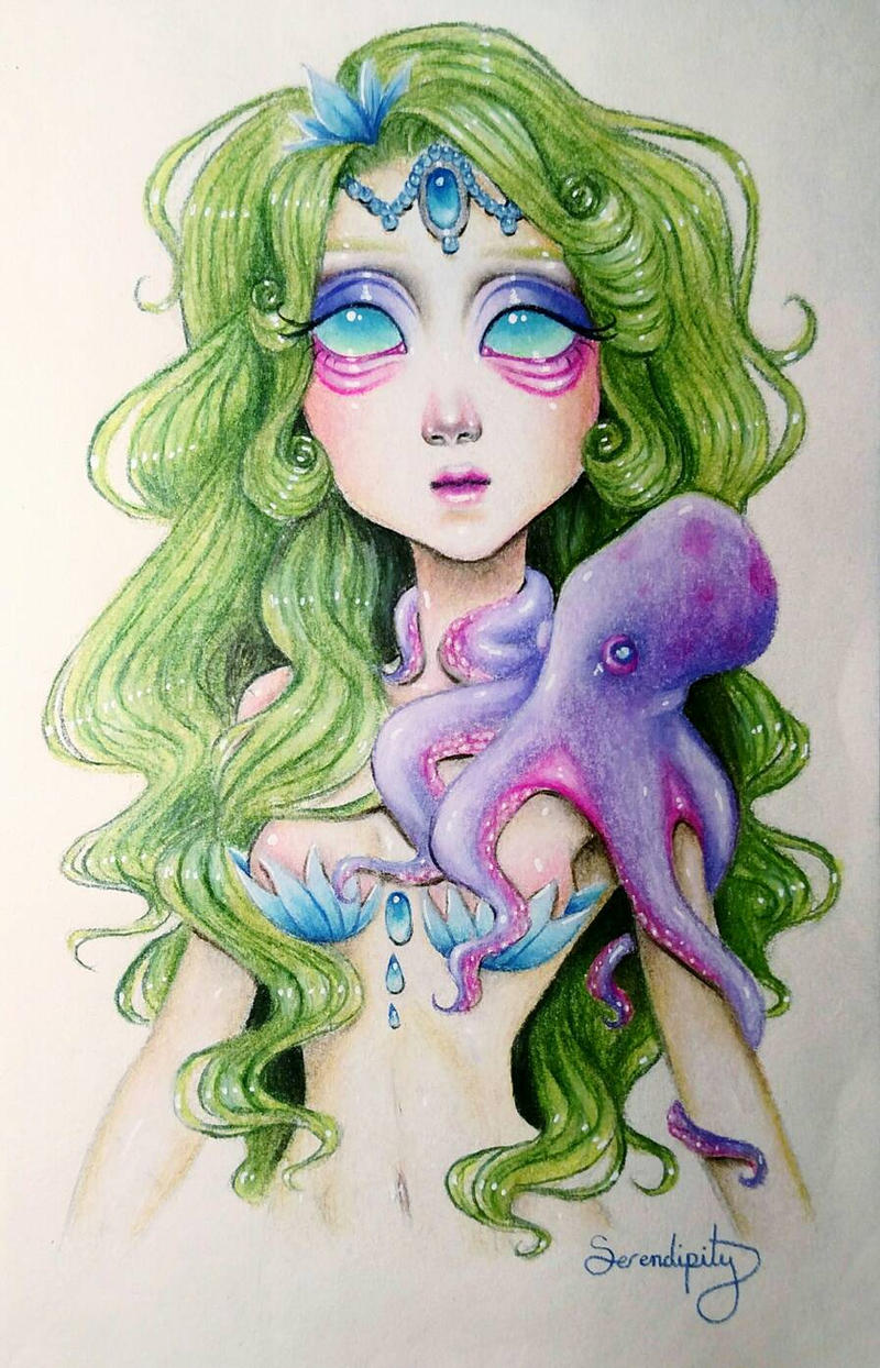 Princess Octopus octopus princess by serendipitytheartist on DeviantArt