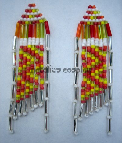 Lifesaver Diagonal Earrings