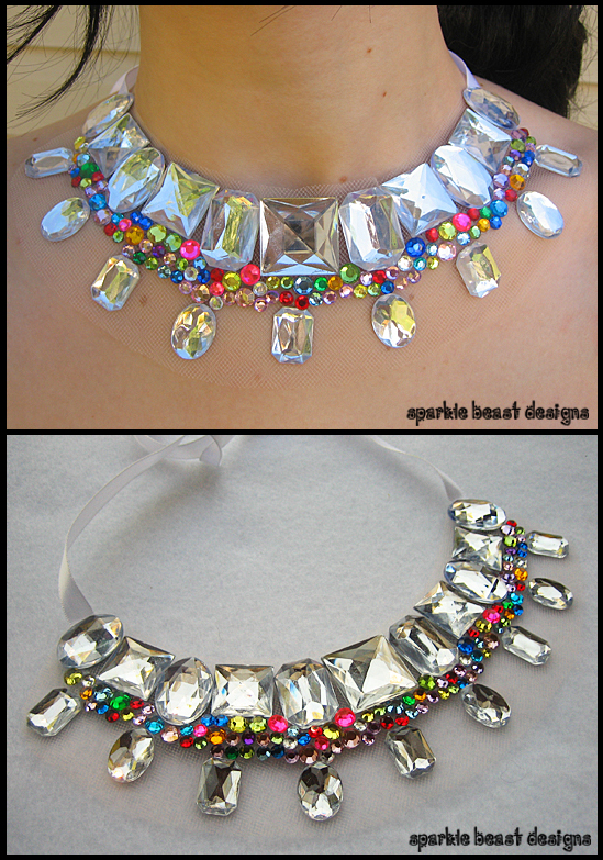 Rainbow Collar Necklace