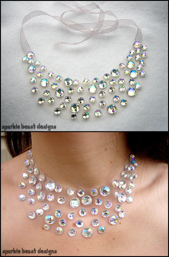 Crystal AB Illusion Necklace