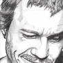 Heath Ledger Sketch Card